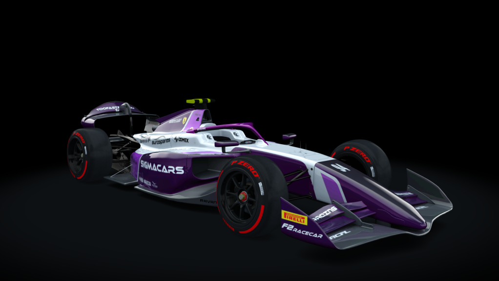 Formula 2 2024, skin Fedotov