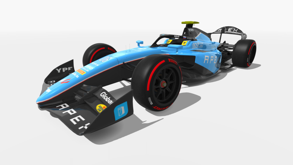 Formula 2 2024, skin Svistunov