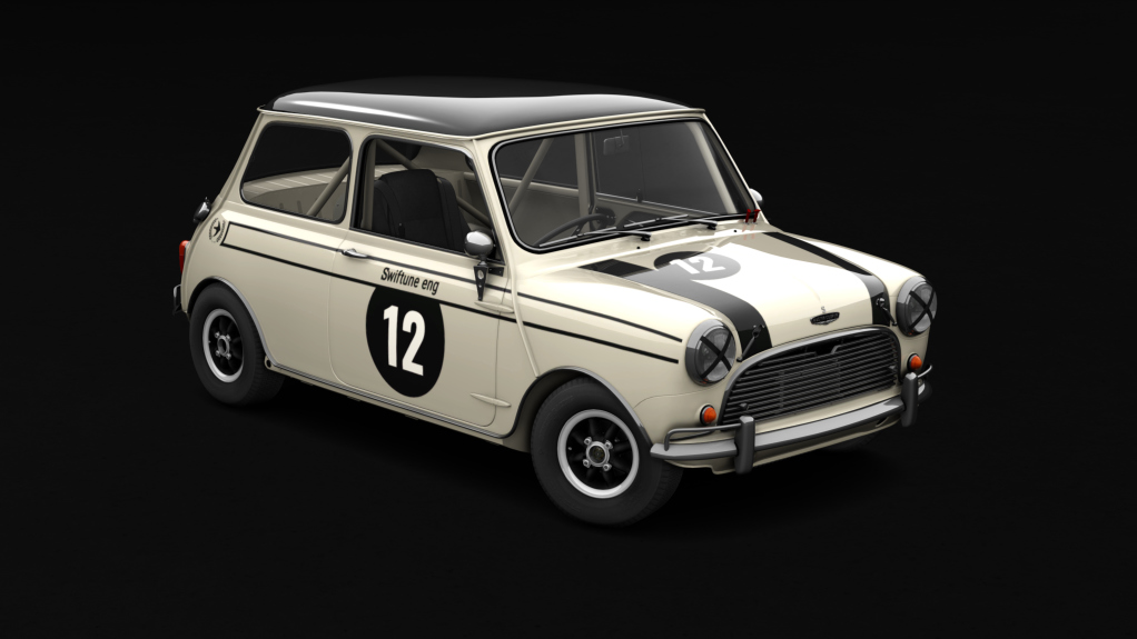 Austin Mini Cooper S FIA App.K Historic Racing, skin 12_swiftune