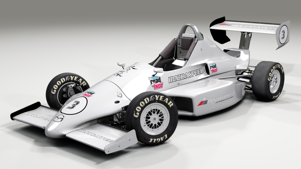 Formula Mazda, skin 03_mazdaspeed_white