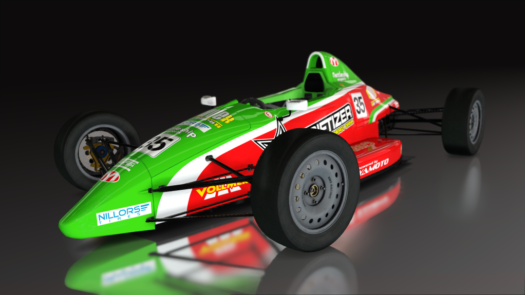 Formula 1600 Van Diemen, skin 35