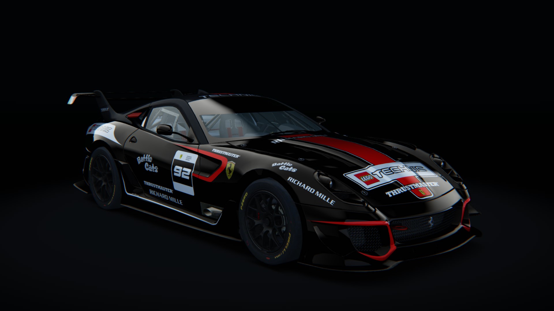 Ferrari 599XX EVO, skin fes_2021_92_black