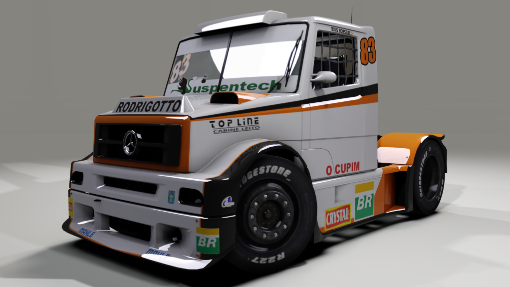 Mercedes-Benz L-series - Formula Truck, skin boessio_competicoes