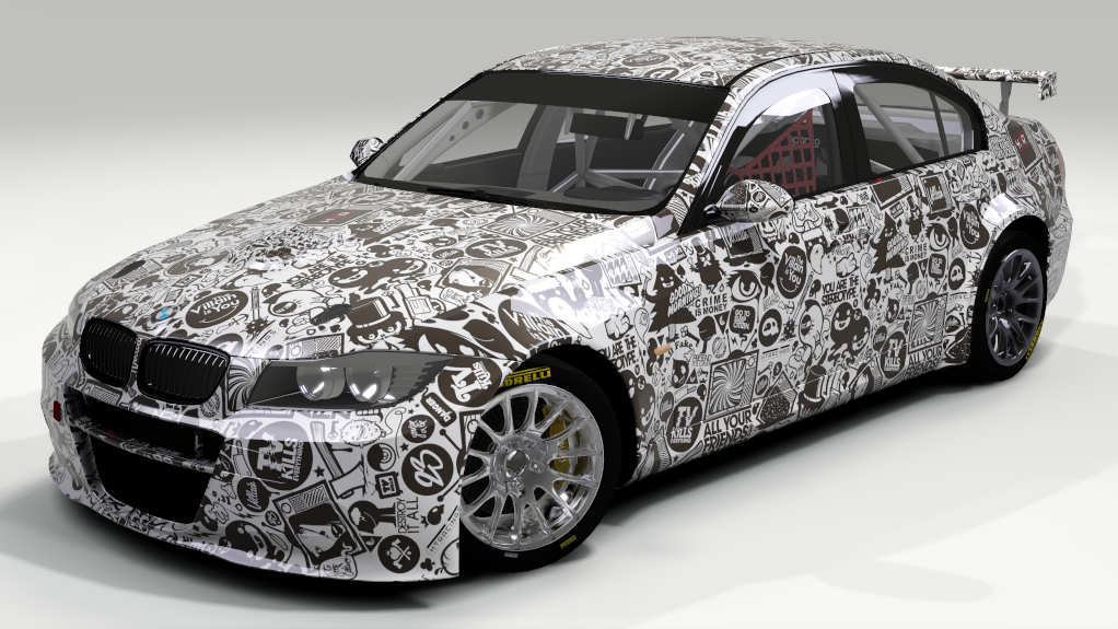 BMW 320TC Super-production, skin Zolotov