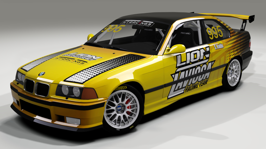 BMW E36 Super-production, skin Rodin