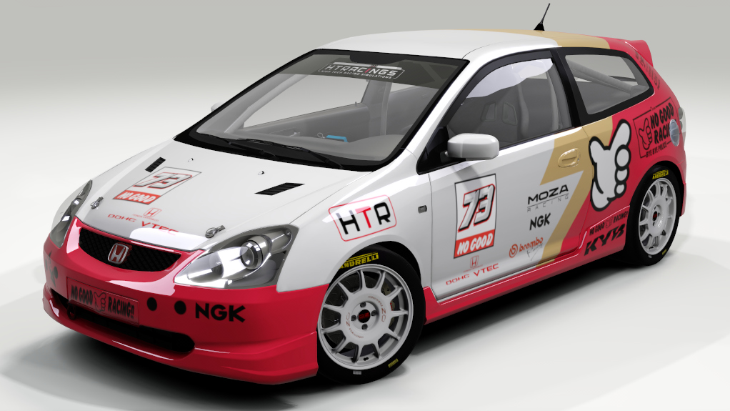 Honda Civic Type R EP3 Super-production, skin Shalimov