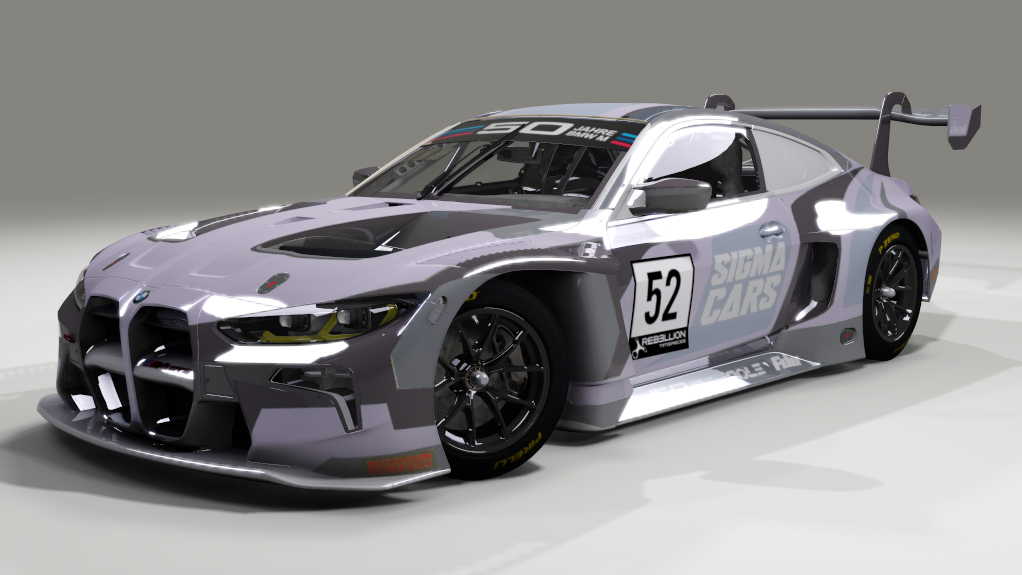 BMW M4 GT3, skin L.Fedotov