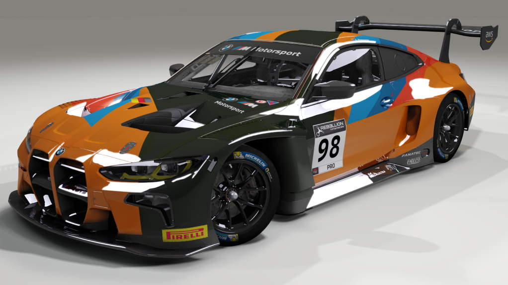 BMW M4 GT3, skin Meshcheryakov N