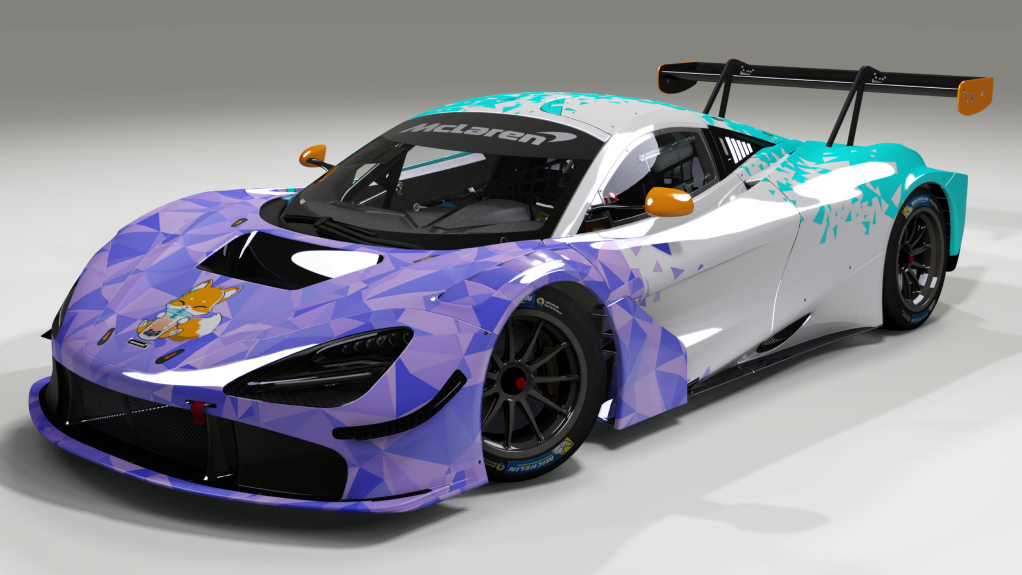 McLaren 720S GT3, skin Miloslavskaya