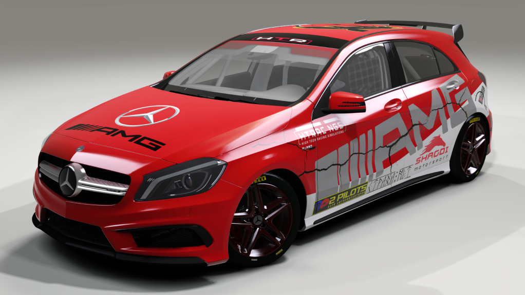 Mercedes-Benz A45 Super-production, skin Sokolov