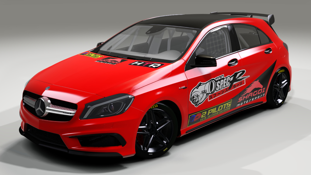 Mercedes-Benz A45 Super-production, skin Zolotov