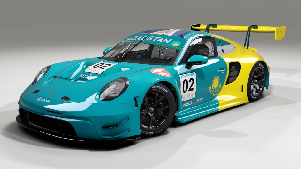 Porsche 911 GT3 R (992), skin Karabayev_02