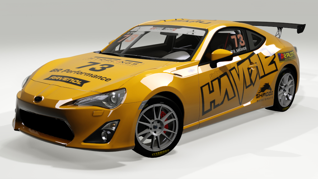 Subaru BRZ Super-production, skin Bakanov V