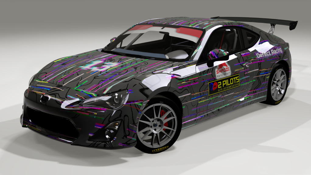 Subaru BRZ Super-production, skin Degtiarev