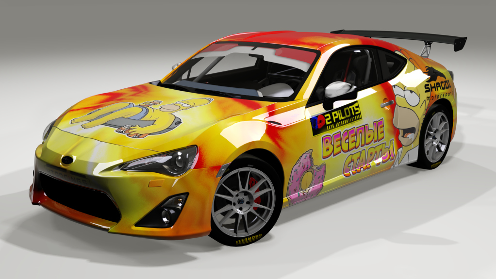 Subaru BRZ Super-production, skin Glukhov