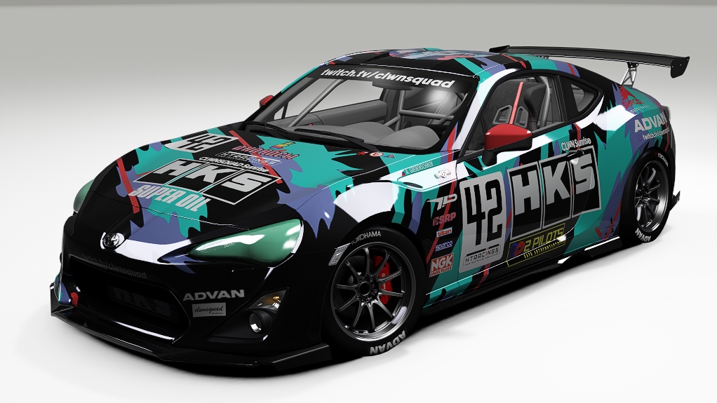 Subaru BRZ Super-production, skin Grebenschikov 2024b