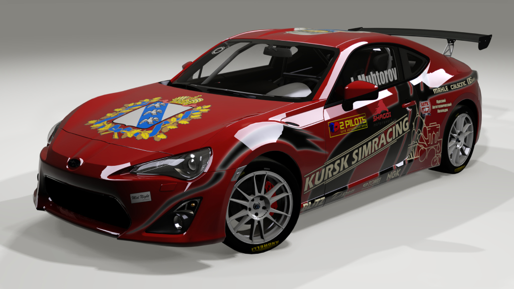 Subaru BRZ Super-production, skin Muhtorov