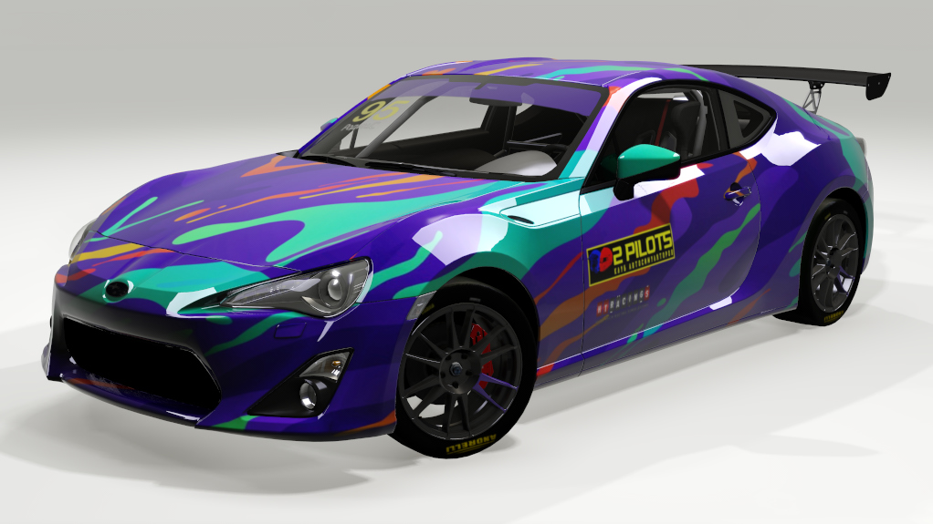 Subaru BRZ Super-production, skin Rodin