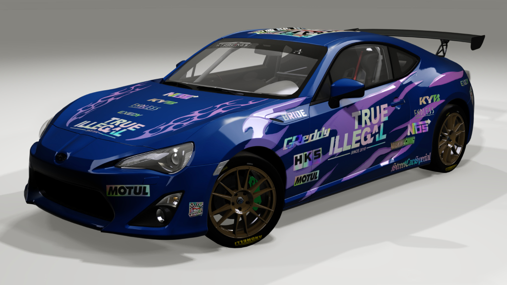 Subaru BRZ Super-production, skin Shalimov V