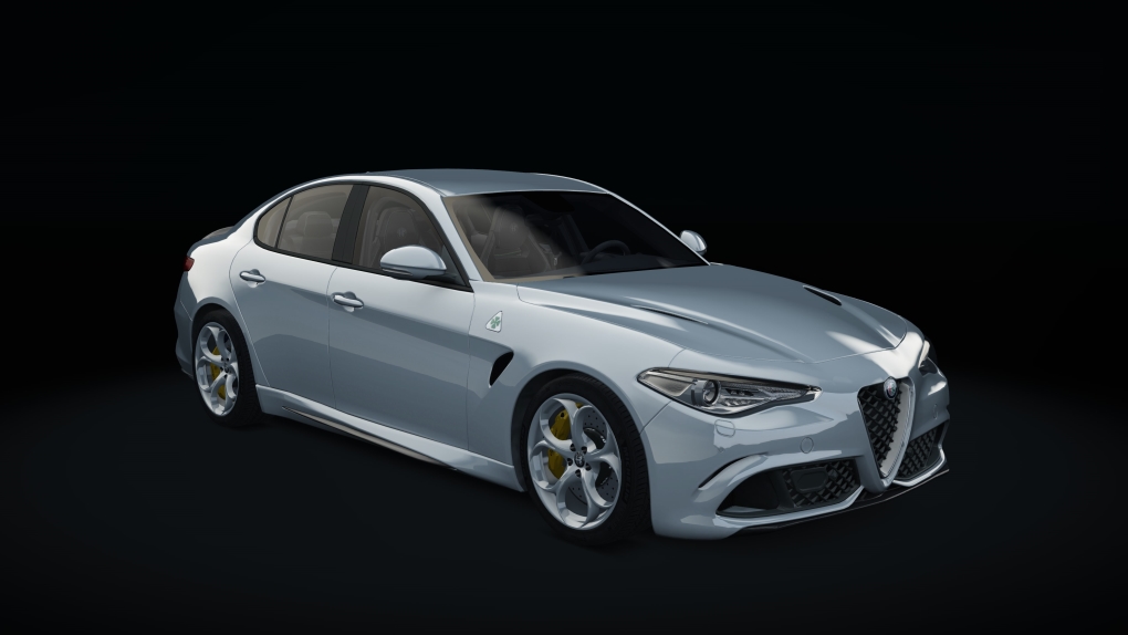 Alfa Romeo Giulia Quadrifoglio, skin 03_Grigio_Silverstone