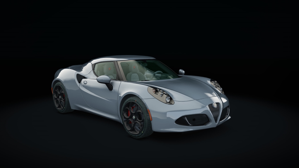 Alfa Romeo 4C, skin grigio_basalto_black_rims