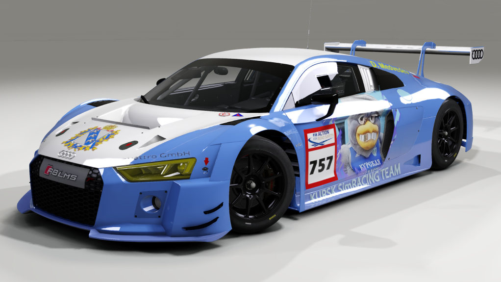 Audi R8 LMS 2016, skin Medvedev