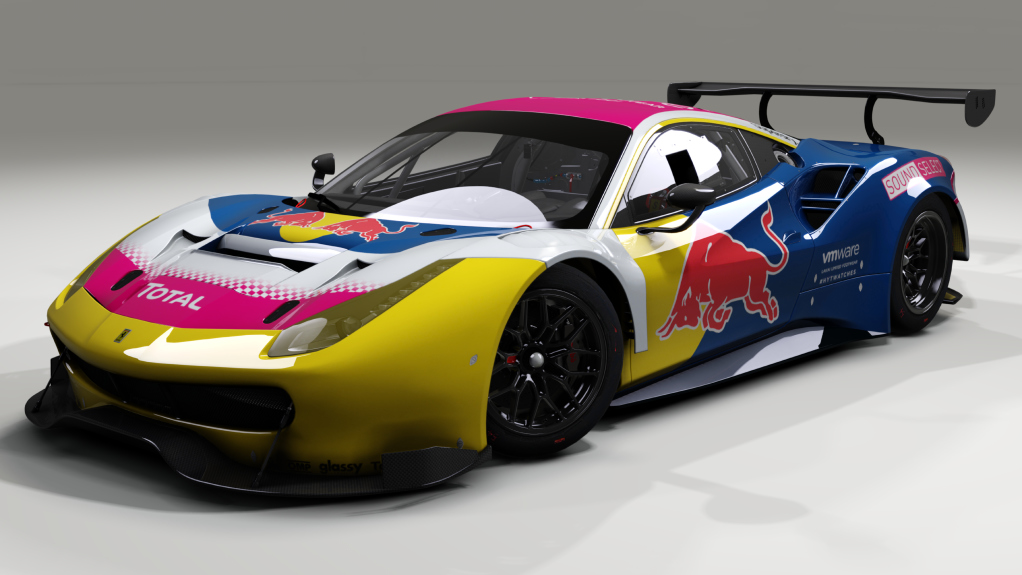 Ferrari 488 GT3, skin Ruslan Nurgaliev