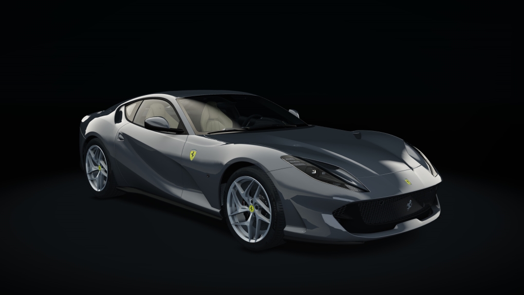 Ferrari 812 Superfast, skin 16_nero_daytona