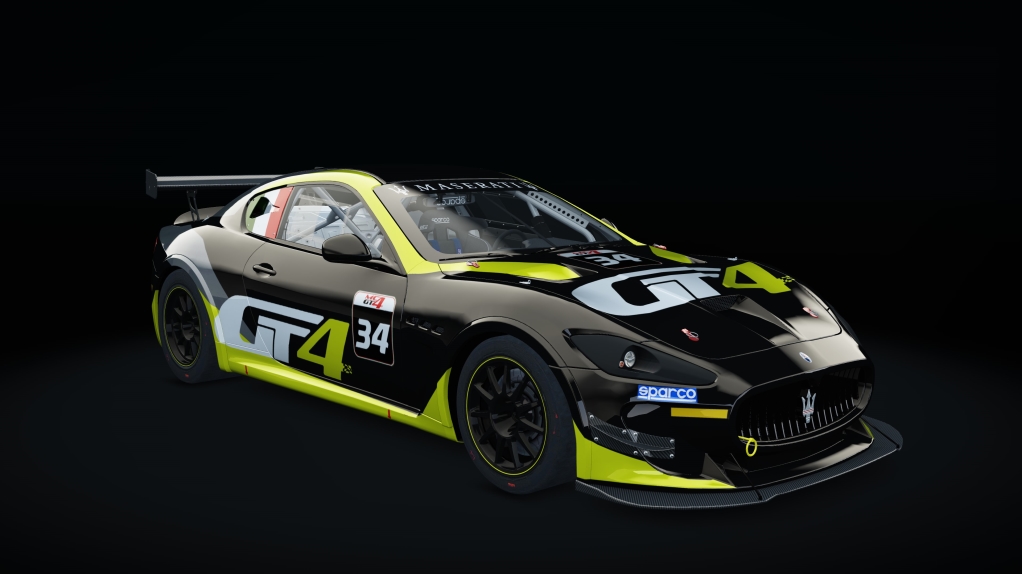 Maserati GranTurismo MC GT4, skin 04_racing_34