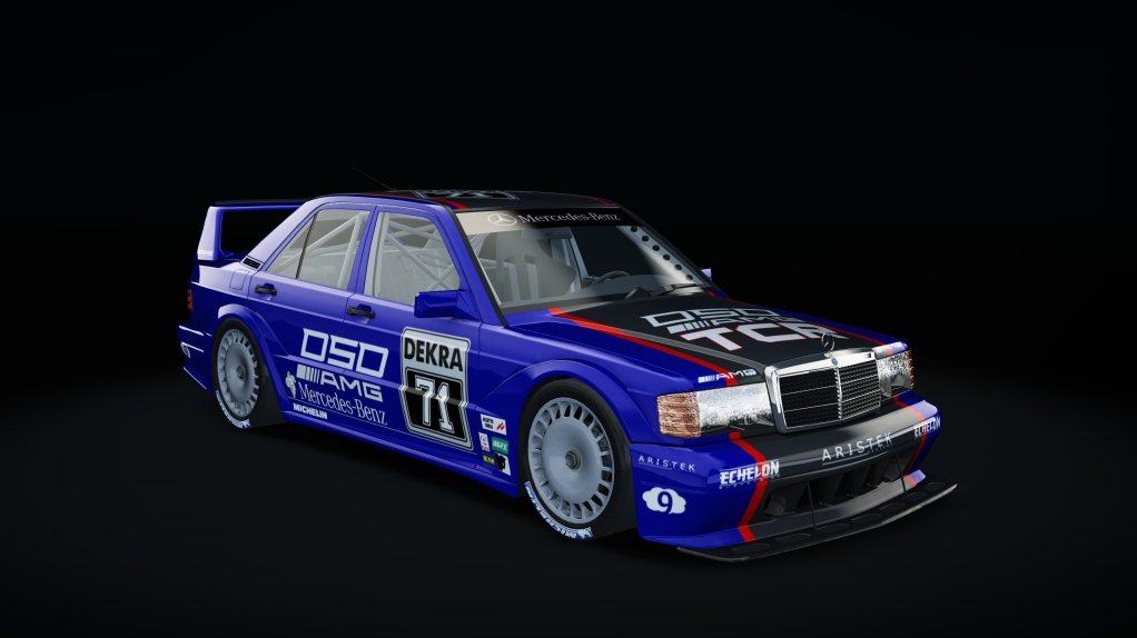 Mercedes-Benz 190E EVO II, skin Blue_71