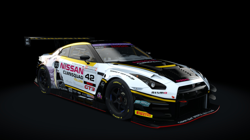 Nissan GT-R GT3, skin Grebenschikov 42