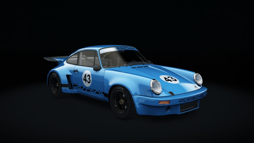 Porsche 911 Carrera RSR 3.0, skin 07_carrera_blue