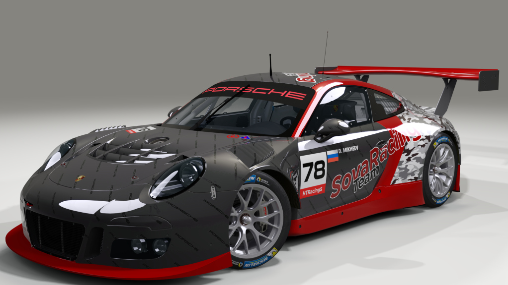 Porsche 911 GT3 R 2016, skin D_Mikheev