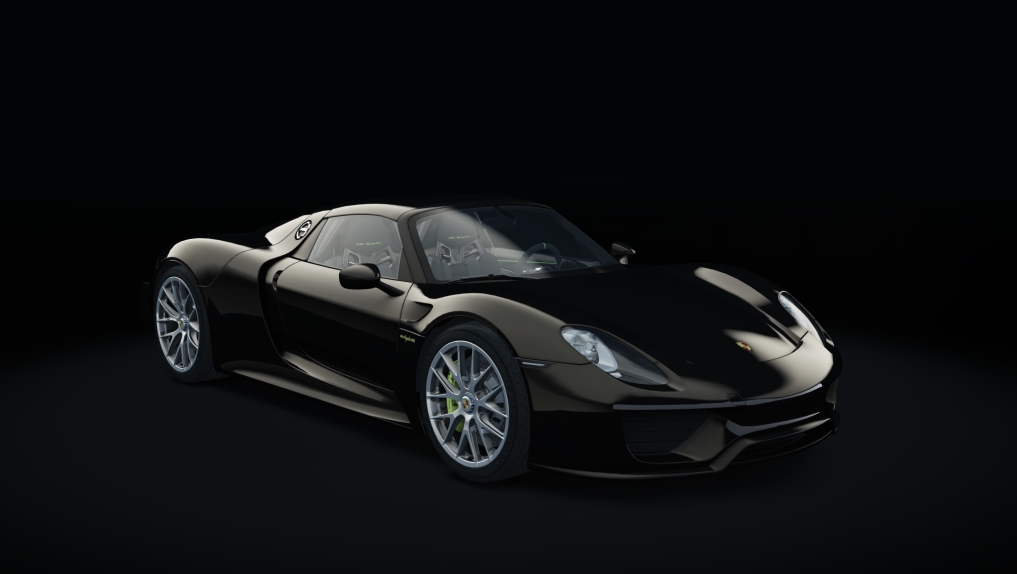 Porsche 918 Spyder, skin 07_black