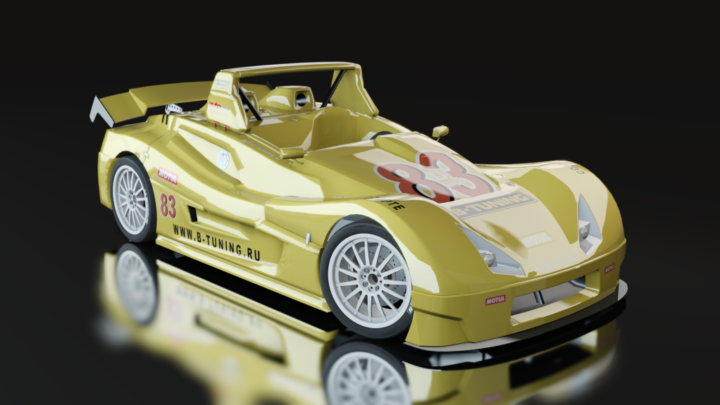 LADA Revolution RS2, skin 3_Rosneft_Zartdinov