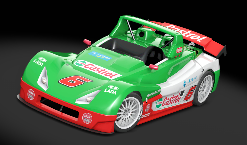 LADA Revolution RS2, skin 6_Castrol
