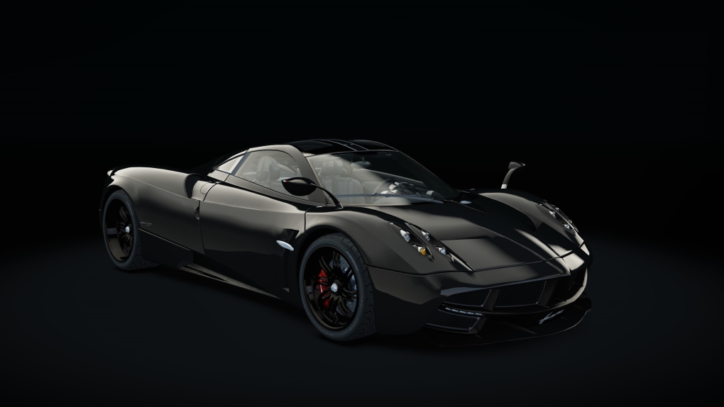 Pagani Huayra, skin night_black