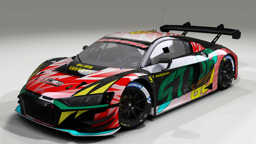 Audi R8 LMS GT3 Evo II, skin Anishchenko_A