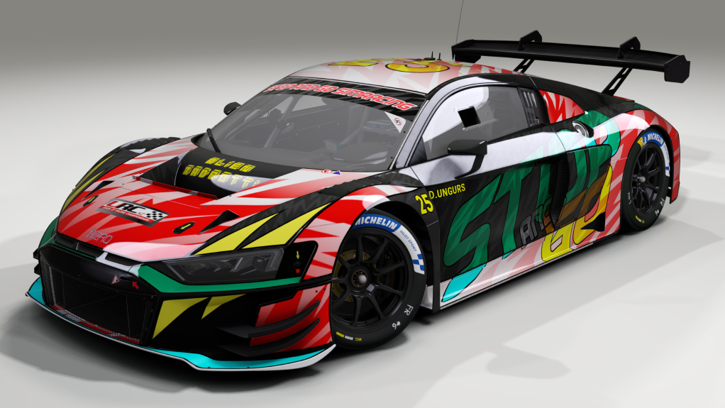 Audi R8 LMS GT3 Evo II, skin Daniel_Ungurs