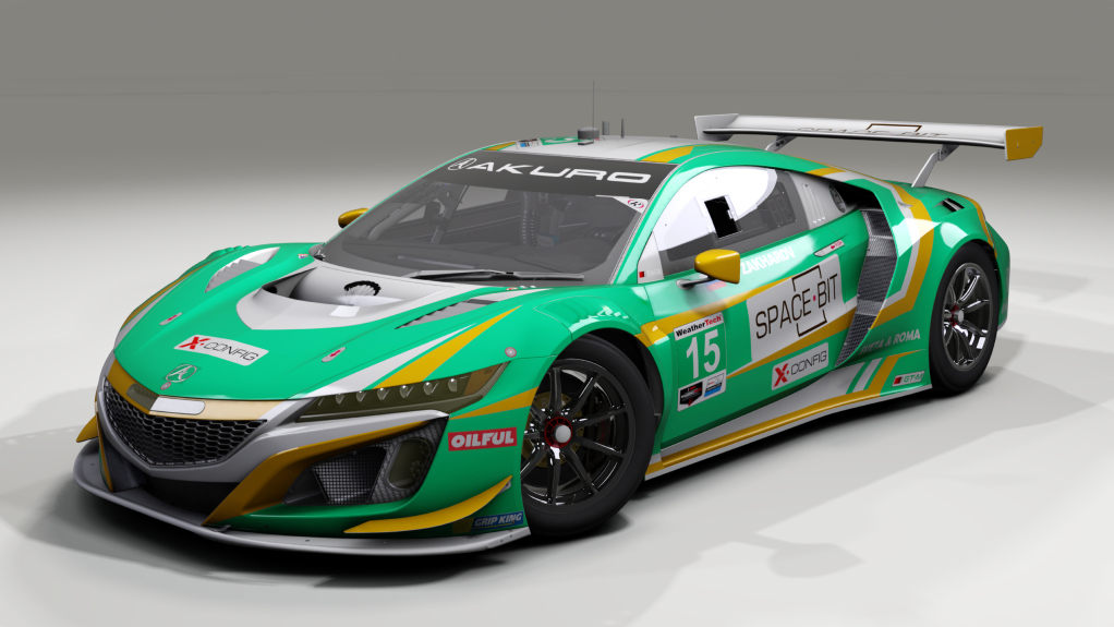 HONDA NSX GT3, skin ZakharovD_15