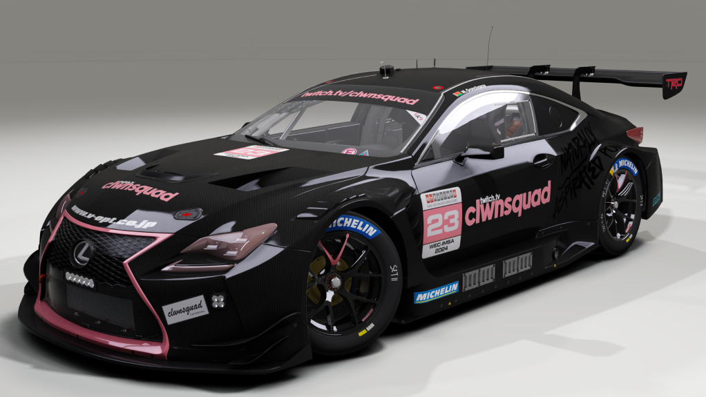 LEXUS RC-F GT3, skin CLWN_23_Goncharov