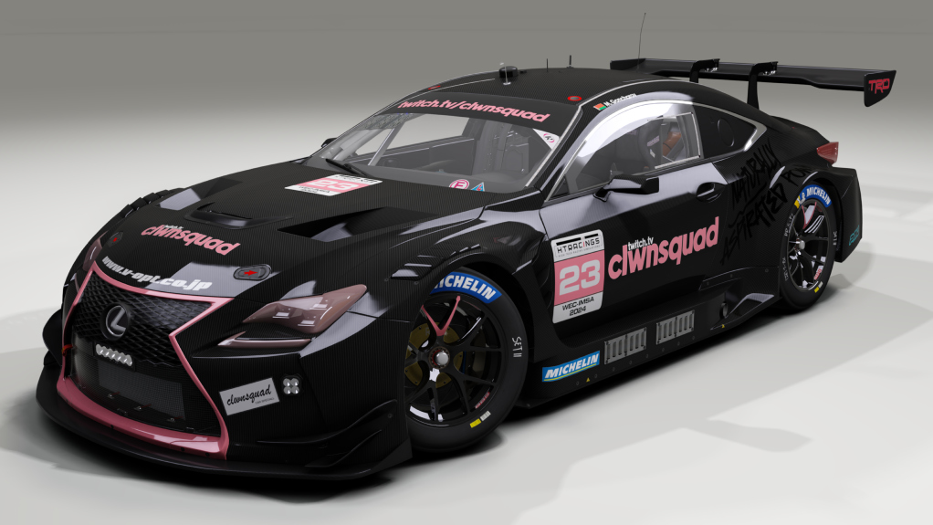 LEXUS RC-F GT3, skin Goncharov_CLWN_23