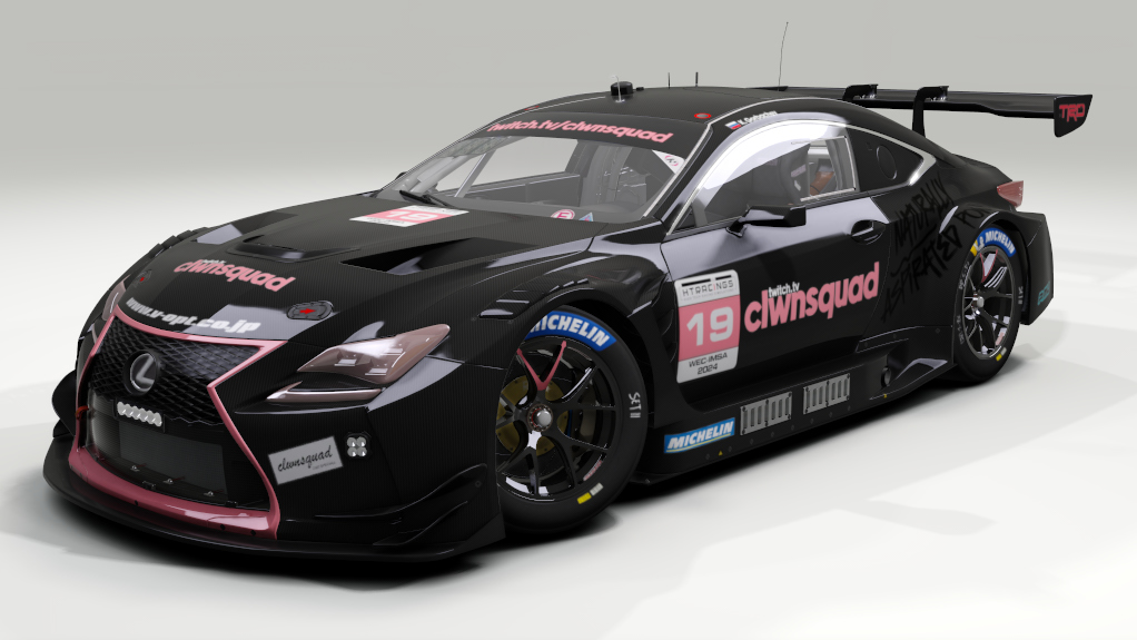 LEXUS RC-F GT3, skin Gorbachev_CLWN_19