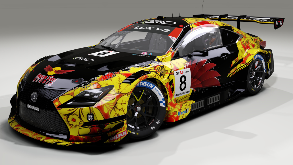 LEXUS RC-F GT3, skin Zolotov