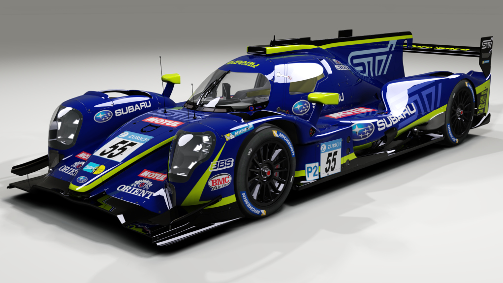ORECA 07 Gibson, skin Anishchenko