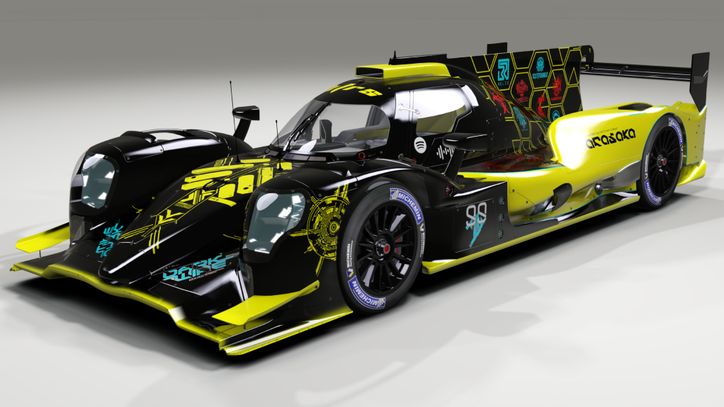 ORECA 07 Gibson, skin Kuznetsov